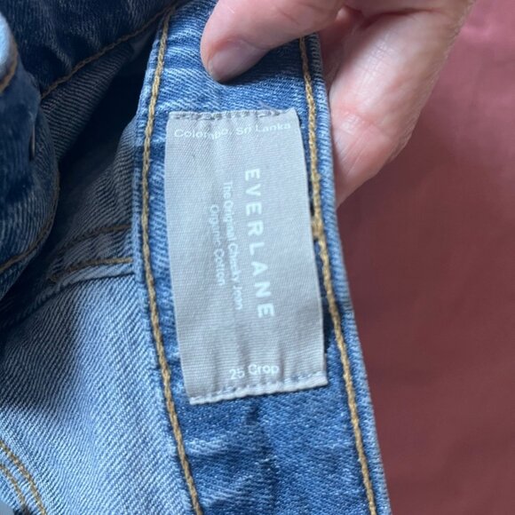 Everlane The Original Cheeky® Jean - Size 25 (Crop) - Picture 2 of 9